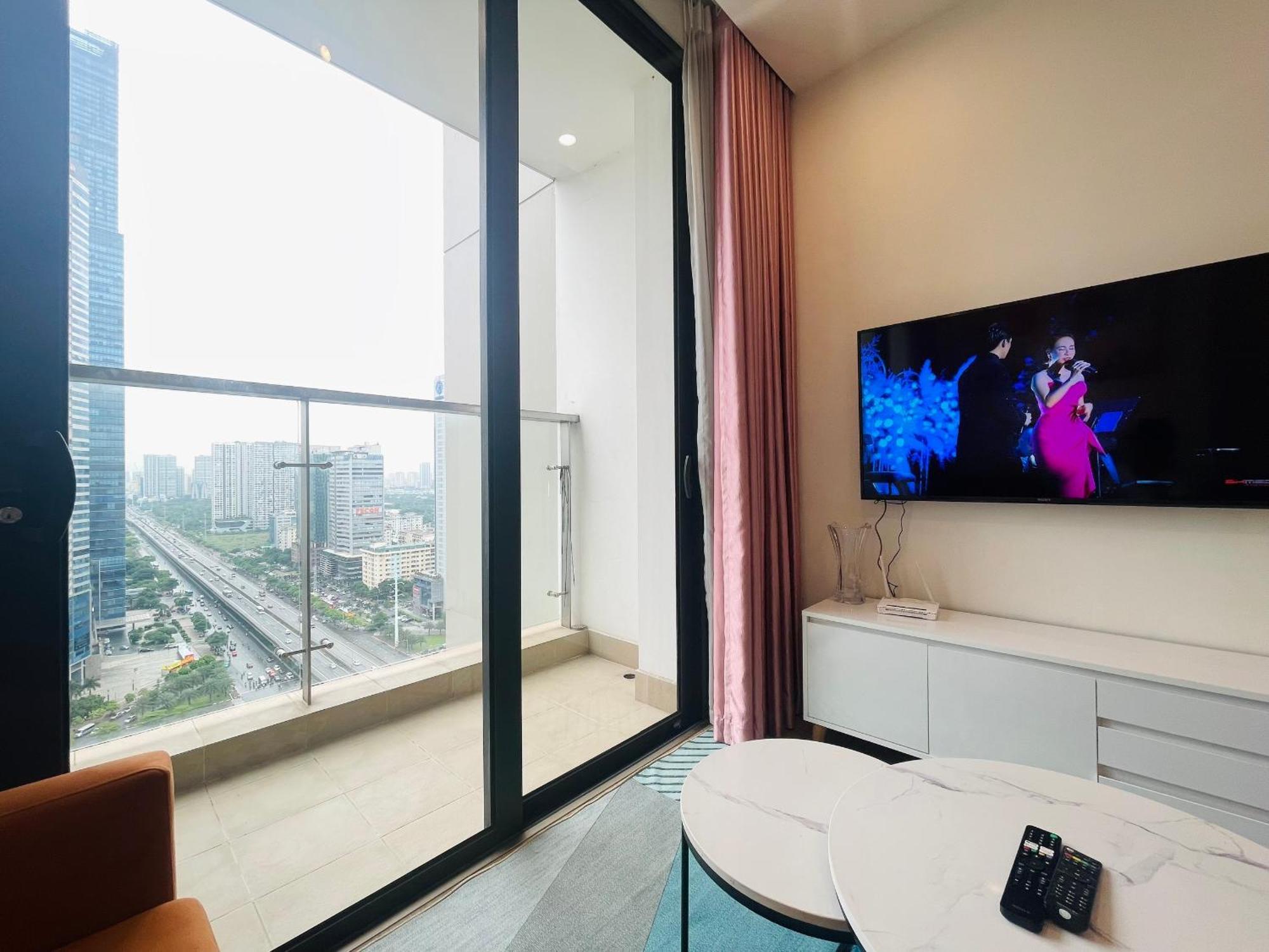 Nanahousing-Vinhomes Skylake-Luxury Apartment Near Keangnam Hanoj Exteriér fotografie